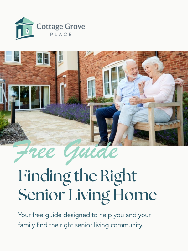 Free Guide to finding the right senior living home cover