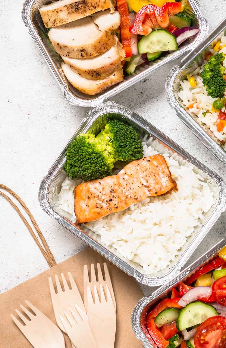 Meal delivered to a resident’s apartment at Cottage Grove Place senior living community