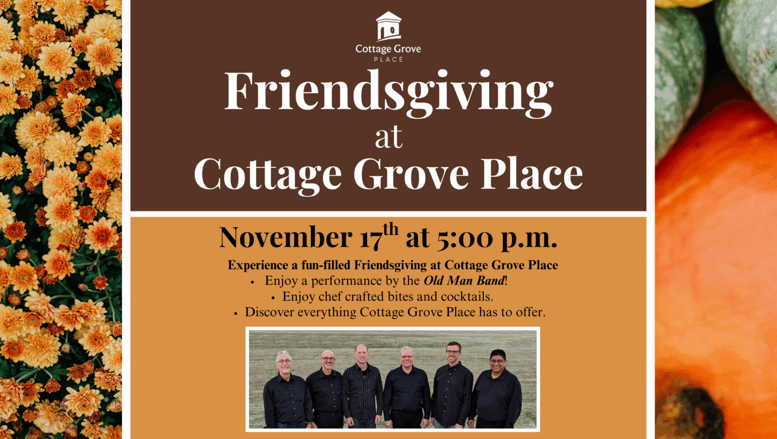 Friendsgiving 2025 at Cottage Grove Place