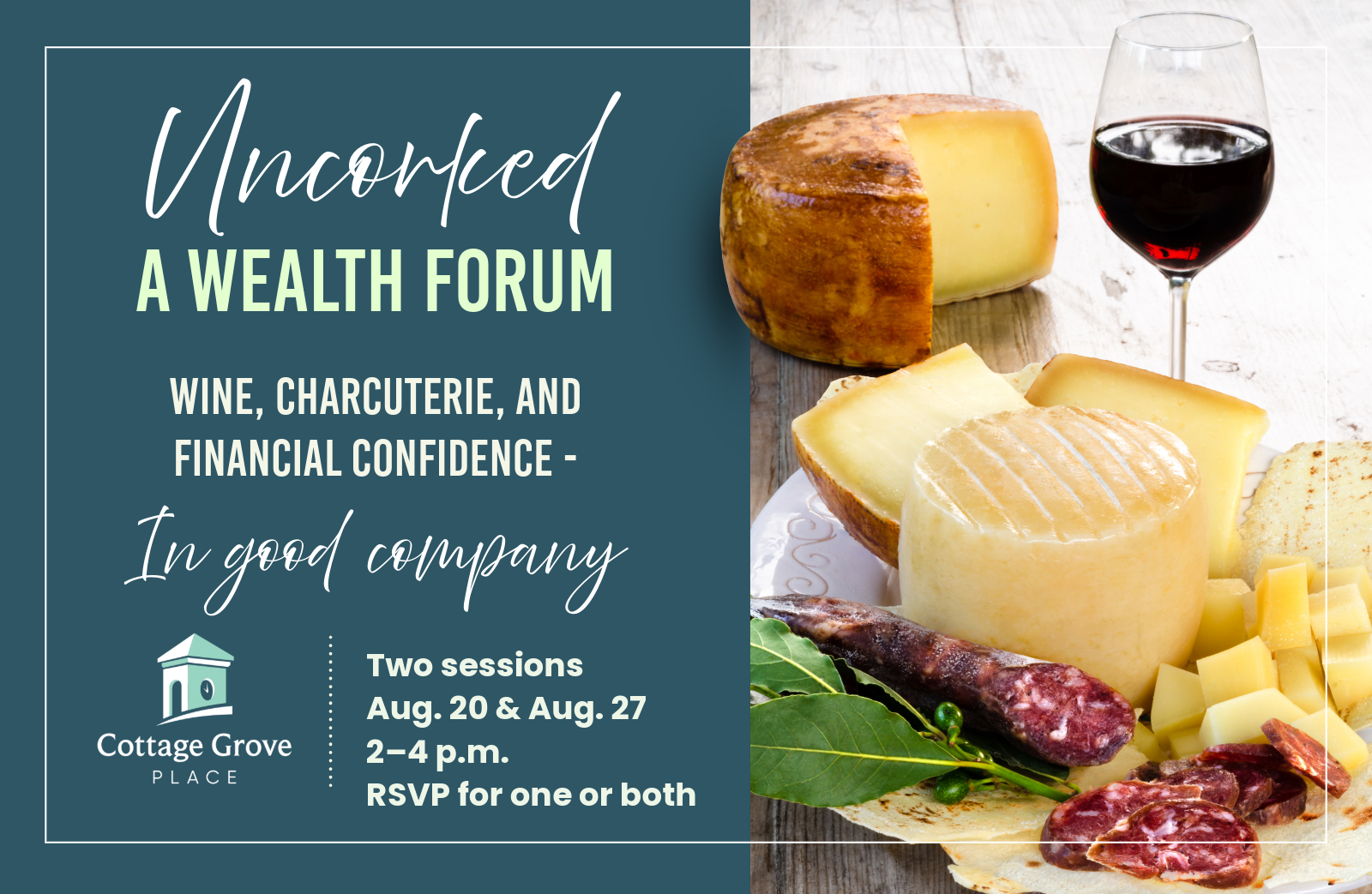 Uncorked: A Wealth Forum at Cottage Grove Place